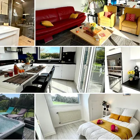 Ty Jos, Comfort, Serenity, Countryside & Spa, 2-8 Personnes, Plages A 5min, Animaux Admis بيت للعطل *
